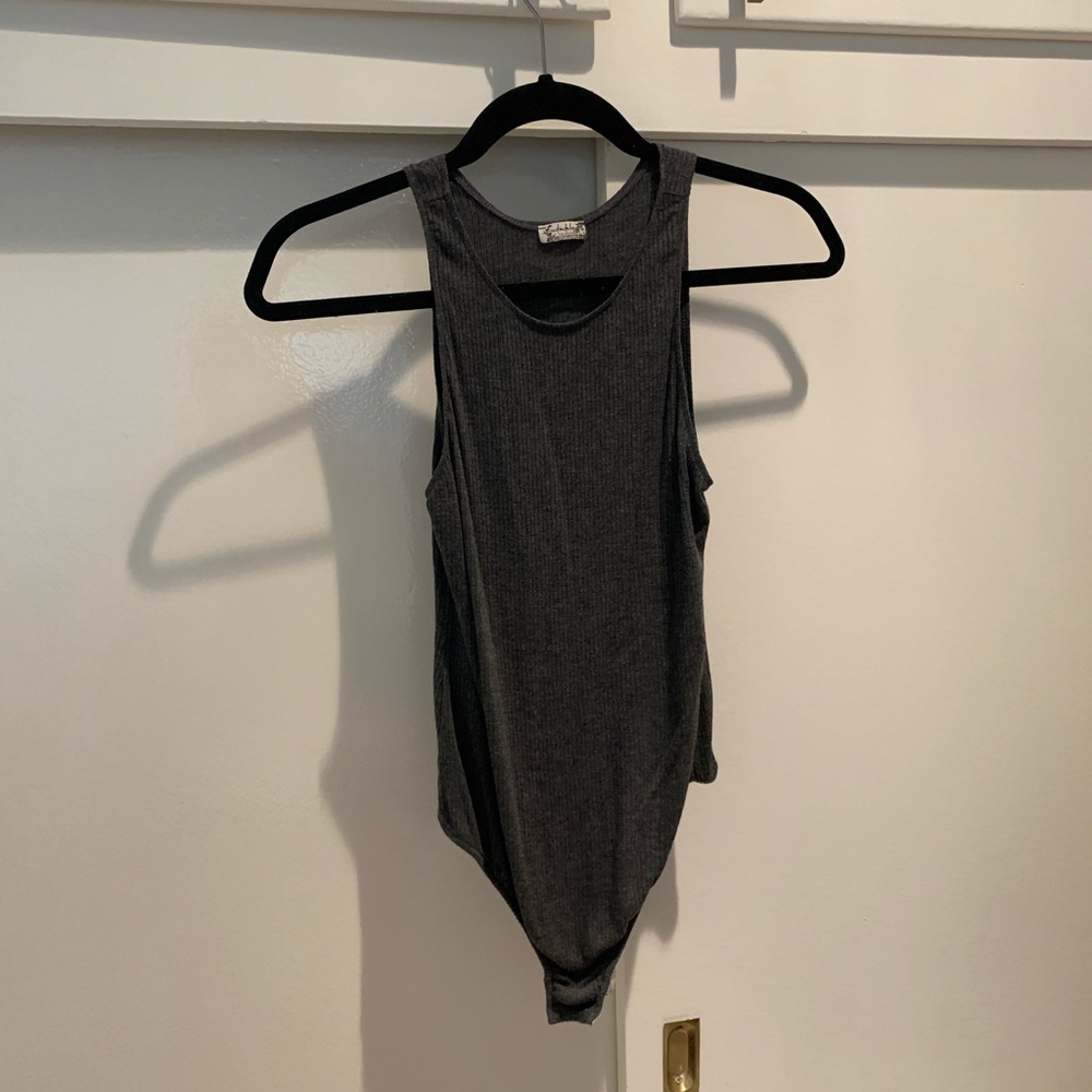 Intimately Free People High Neck Ribbed Bodysuit